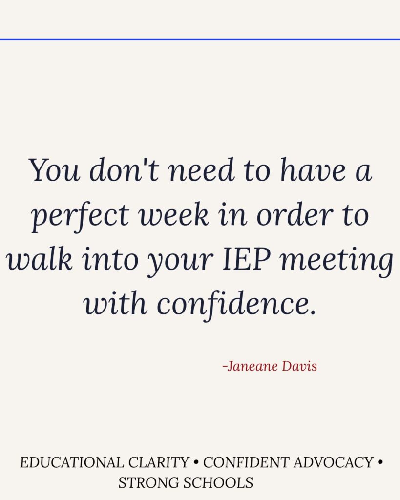3 Ways to Start the Week Strong Before an IEP Meeting